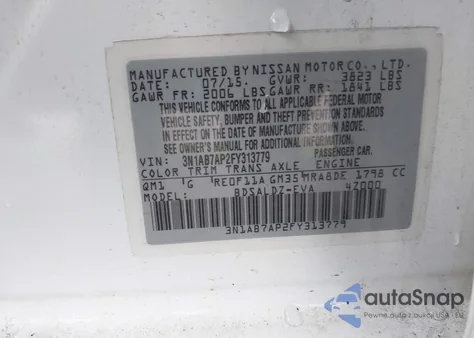2015 Nissan Sentra Sv from USA, damaged, VIN 3N1AB7AP2FY313779